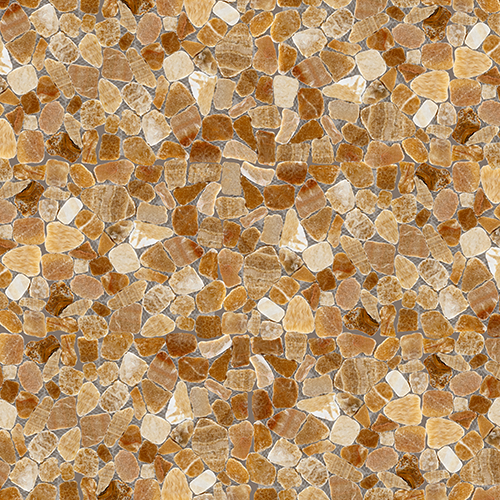 Ônix Beige Seixo Sliced Telado